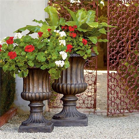 frontgate urn planters